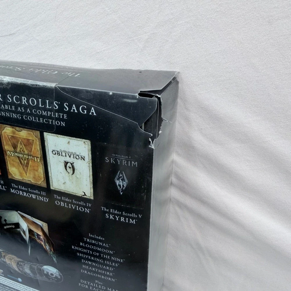 The Elder Scrolls Anthology PC Collection Arena Daggerfall Morrowind Skyrim